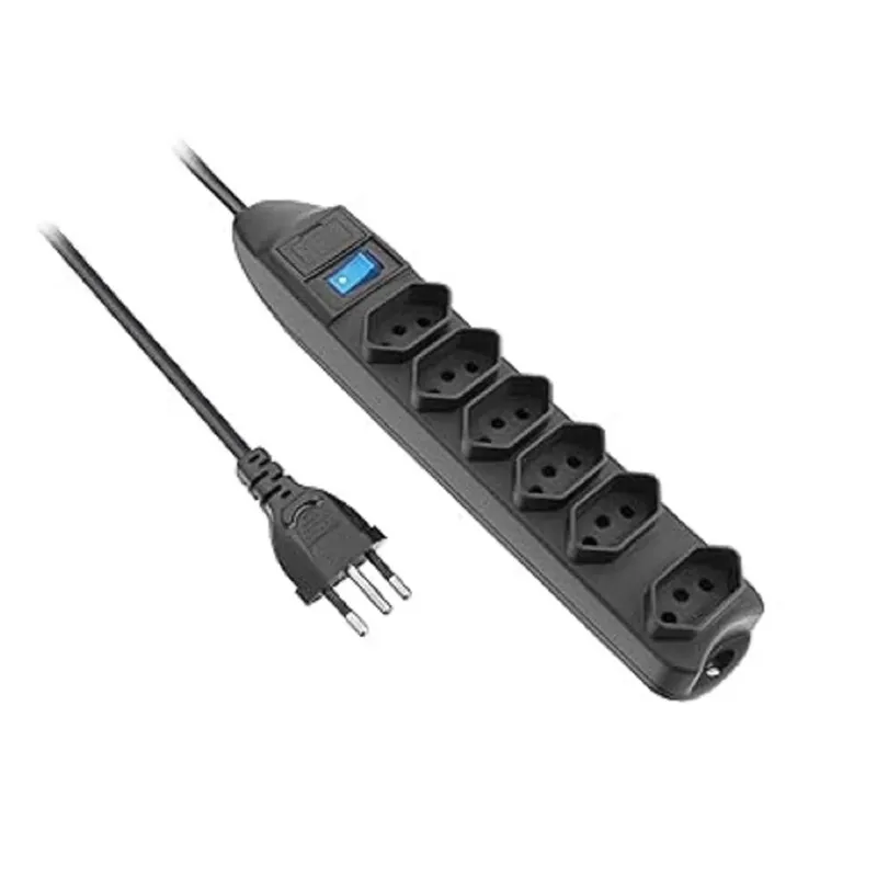 Filtro De Linha Elgin, 1.5 Metros, 6 Tomadas, Saídas Usb, Usb-c, 250v, 10a, Branco