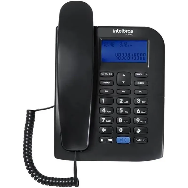 Telefone Intelbras C/fio Tc60id
