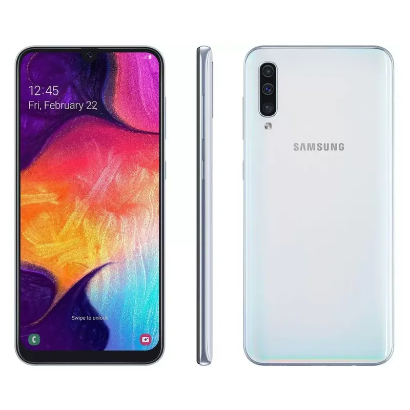 Usado - Samsung A50 128 Gb Branco - Excelente