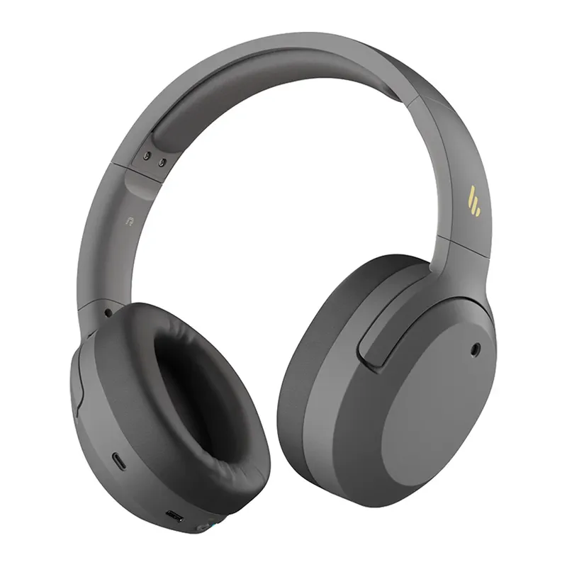 Headphone Sem fio Edifier, Bluetooth, Com Cancelamento De Ruído E Microfone, Bateria 49 horas, Cinza - W820NB