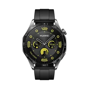 Smartwatch Huawei Gt4, 46mm, Tela 1.39", Resistência à Água, Design Geométrico, Monitoramento da Saúde, Preto