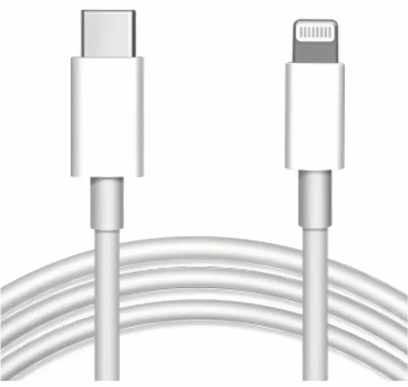 Cabo Usb C Lightning 20w Turbo P/ Iphone 11 12 13 14 Pro Max Branco