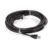 Cabo De Rede Patch Cord Cat5e Montado Preto - 55 Metros
