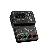 Mini Mesa De Som 2 Canais Lelong Le-702 110v/220