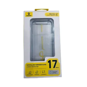 Pelicula De Vidro Temperado Para Iphone 17 Pro Com Aplicador