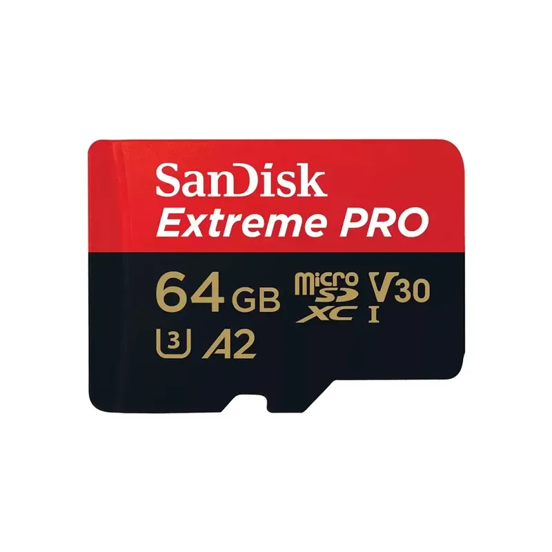 Cartão De Memoria Sandisk Micro SD, 64GB, Cl10, 200MB/s, Extreme Pro - Sdsqxcu-064g-gn6ma