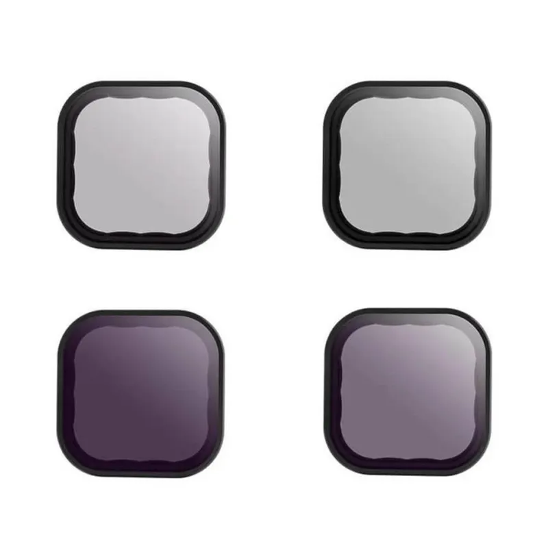 Kit Filtros Cpl E Nd 8/16/32 Para Gopro 9, 10, 11 E 12 - Telesin
