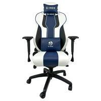 Cadeira Gamer G-hox Ch-8701, Branco, azul