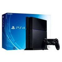 Console Ps4 Fat 500 Gb 2 Controles Preto