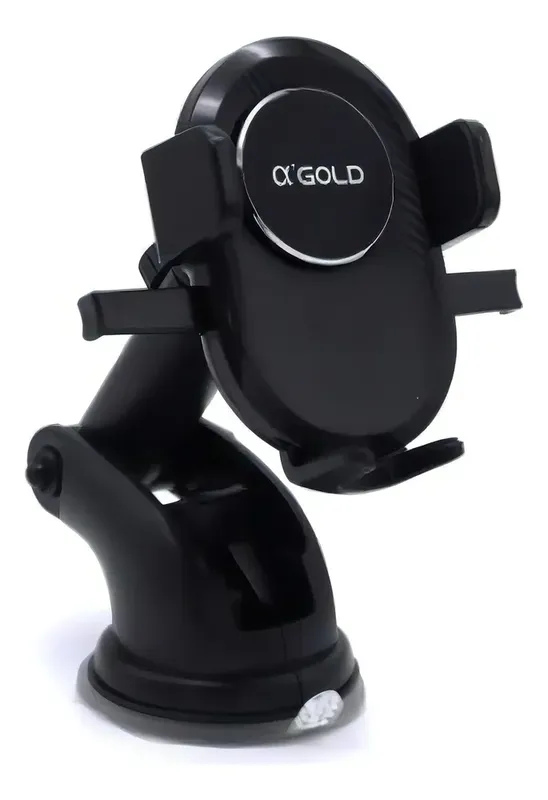 Suporte Veicular Celular A'gold Spc-01 Ventosa Ajustável Rotação 360