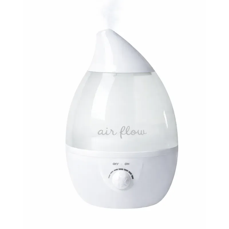 Umidificador De Ar Ultrassônico 4l Difusor Aromas Luminária LED Silencioso Branco/transparente
