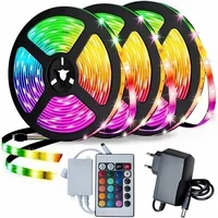 Kit Fita De LED Usb 5m LED Smd RGB 16 Milhoes Cores Buetooth.