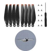 2 Pares Hélices Fibra Carbono Para Drones Dji Mini 3 Pro E 4 Pro