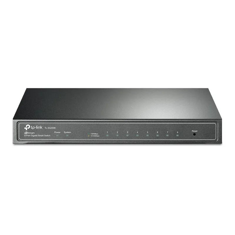 Switch Tp-link, Gigabit Ethernet, 8 Portas - TL-SG2008