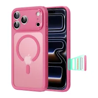 Capa Esr Iphone 17 Pro Max Magsafe Proteção Militar Rosa