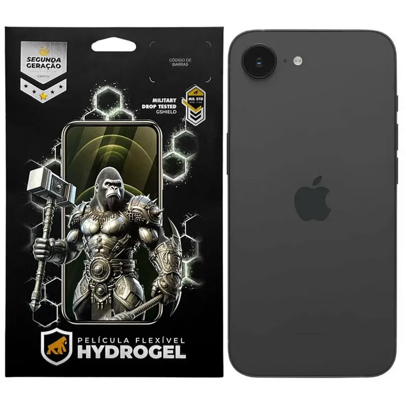 Película Para Iphone 16e - Traseira Hydrogel Hd - Gshield