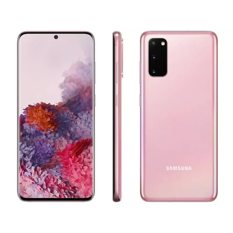 Usado: Samsung Galaxy S20 128GB Cloud Pink Bom - Trocafone