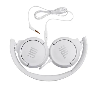 Fone De Ouvido Jbl Tune500 Com Microfone E Cabo De 1.18 Metros - Branco