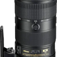 Nikon - Lente Zoom Telefoto Af-s Nikkor 70-200mm F/2.8e Fl Ed Vr Para Câmeras Dslr - Preto-20063