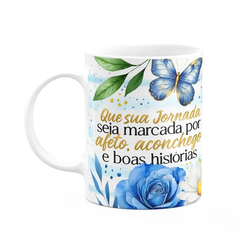 Caneca Motivação - Que Sua Jornada Seja Marcada