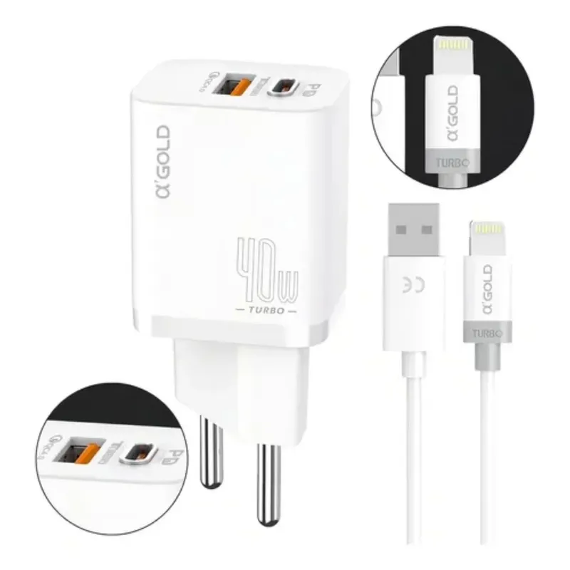 Carregador Para Iphone Turbo