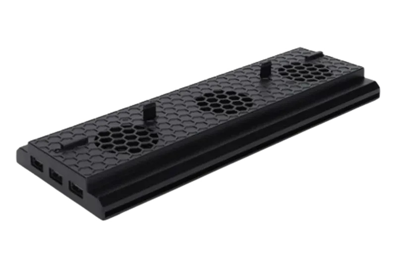 Carregador Base Suporte Controle Xbox One Series S E X, C/ Cooler, Preto