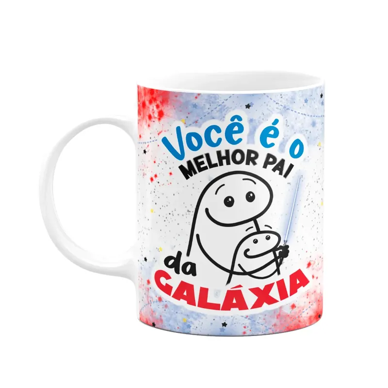 Caneca Flork Pais - Você É O Melhor Pai Da Galáxia