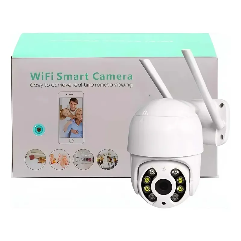 Camera Ip Speed Dome Zoom 4 X Ptz Ip66 Wi-fi (branco) Sw-a8
