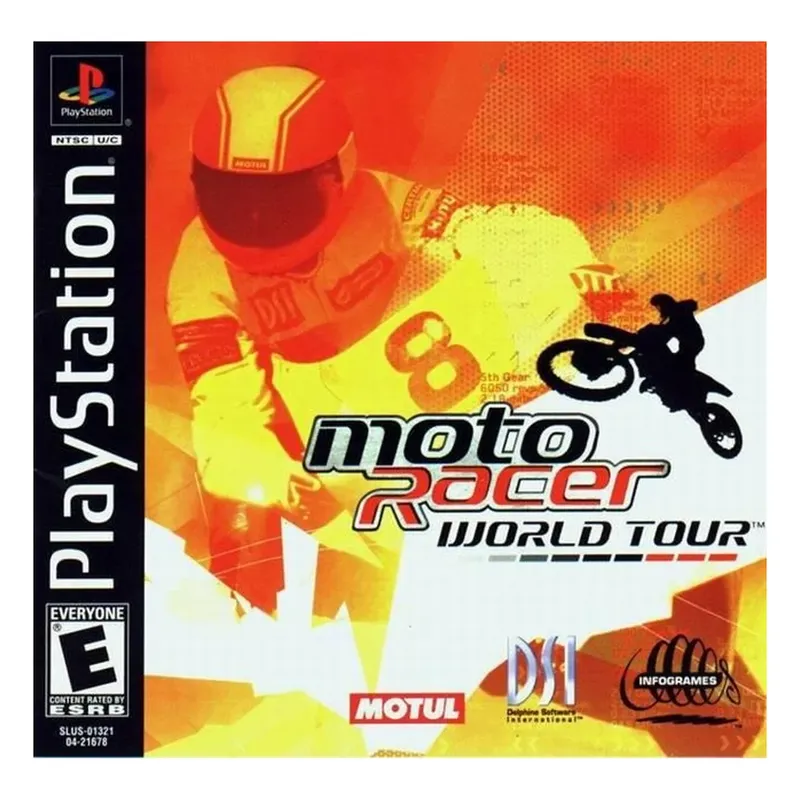 Jogo Moto Racer World Tour - Playstation 1