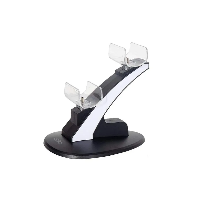 Base Carregador Duplo OVIO, Para Playstation 5, De Carregamento Rápido, Dock Dual