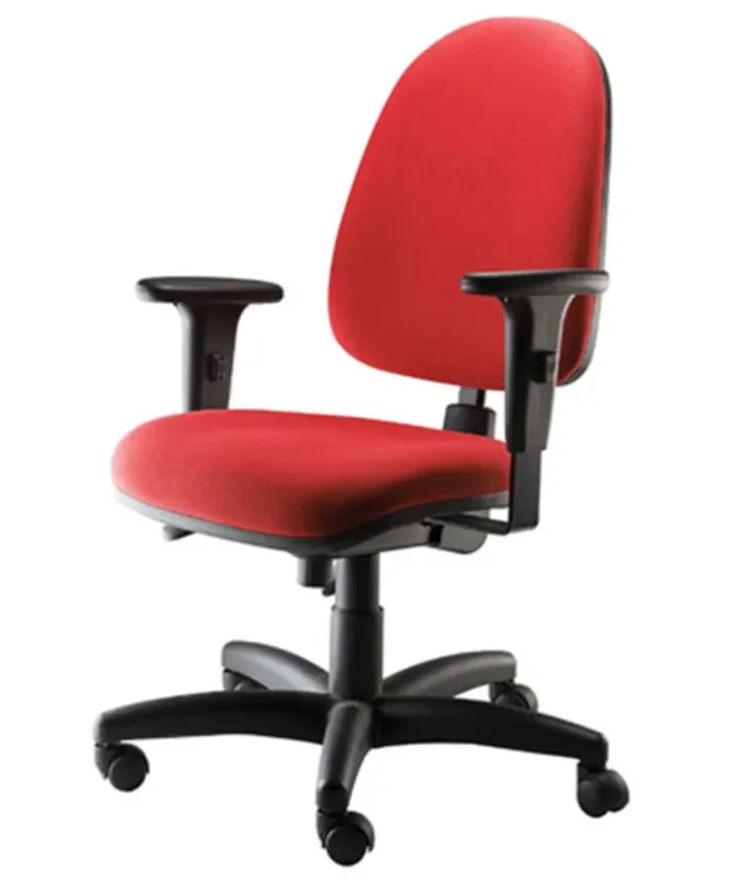 Cadeira Diretor Com Back System, Linha Confort Plus, Vermelho