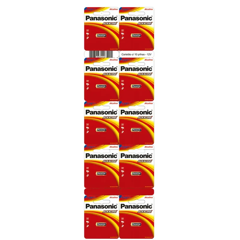 Bateria Alcalina 12V Cartela Com 10 Lr-V08-1Bt