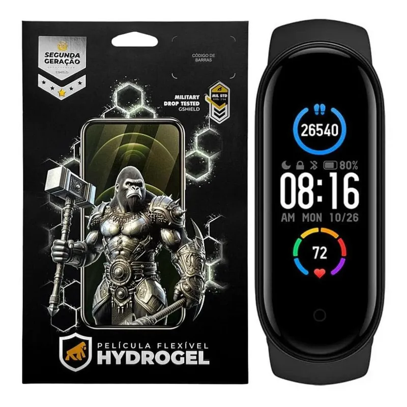 Película Para Xiaomi Smart Band 5 - Hydrogel Hd - Gshield