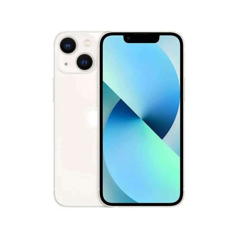 Usado: Iphone 13 Mini, 128GB, Estelar - Muito Bom