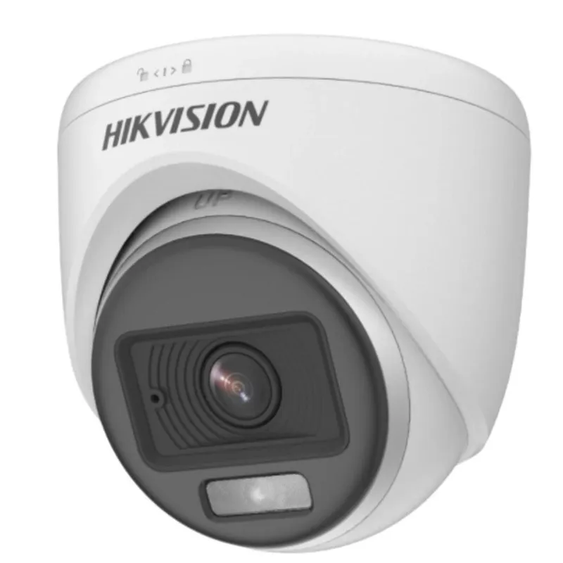 Câmera De Segurança Hikvision Turret Colorvu 4mp 3k - Ds-2ce70kf0t-pfs 2.8mm