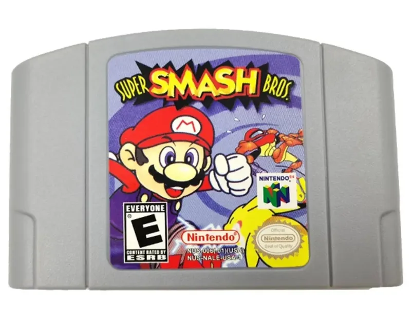 Jogo Super Smash Bros Compativel Nintendo 64