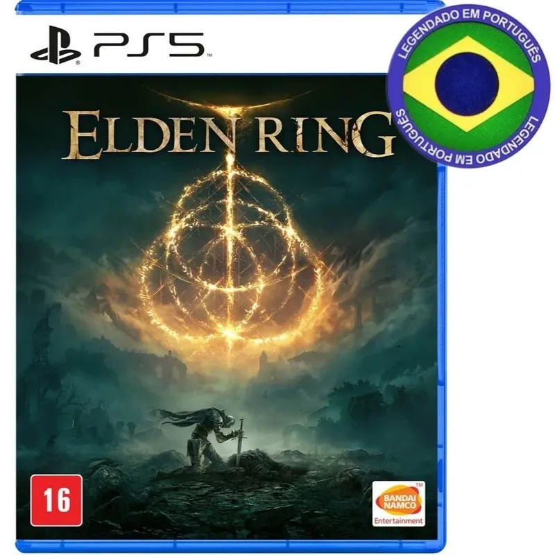 Elden Ring Playstation 5 Legendado Em Português Mídia Física Lacrado Ps5