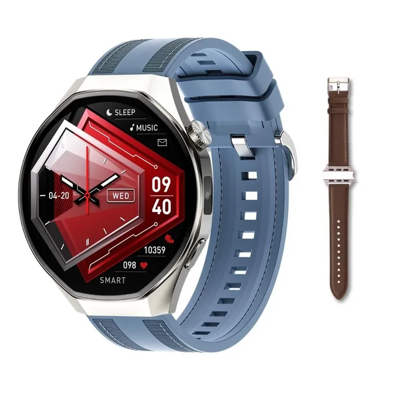 Smartwatch Microwear M9 Série 11 AmoLED Gps Whatsapp D´água - Prata