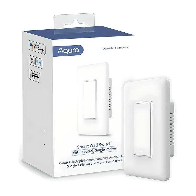 Interruptor Parede Inteligente Aqara Wsusc03 1tecla C/neutro