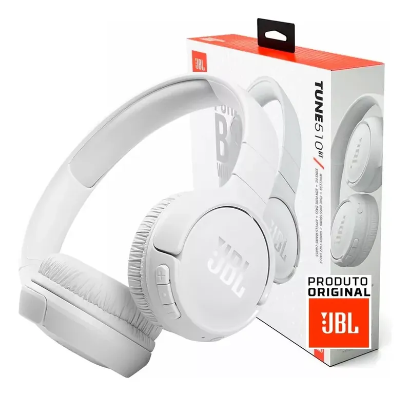 Fone De Ouvido Bluetooth, Tune 510bt - Branco