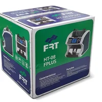 Contadora E Identificadora De Cédulas Falsas Ht08 F - Plus Bivolt | 1800 Cédulas/min | Real Euro Dólar