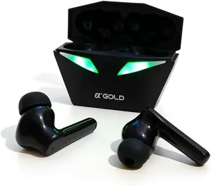 Fone De Ouvido Sem Fio B25b Bluetooth V5.4 Com Estojo De Carregamento Sem Fio, Som Estéreo, Graves Potentes, Modo Jogo Baixa Latência, Controle Por Toque, Siri, 3 Cores (preto)