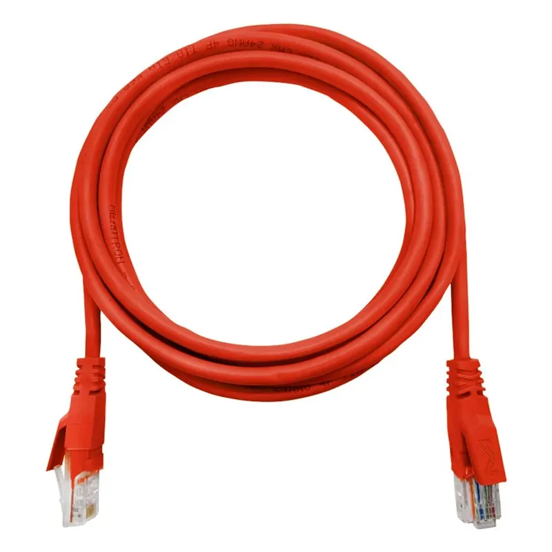 Patch Cord Cat.5e Megatron Utp 2,5m Vermelho