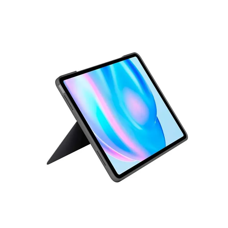 Capa Com Teclado Logitech Para Ipad Pro 13 M2 Cinza - 920-012608
