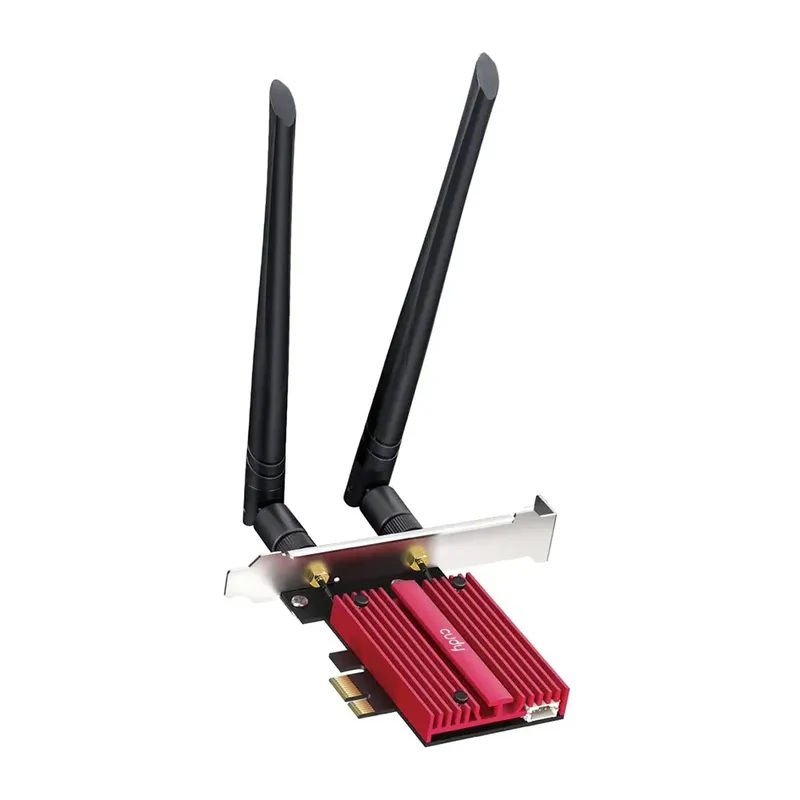 Adaptador Wi-fi 6e Cudy We3000s Ax5400 Bluetooth 5.2 PCi-e