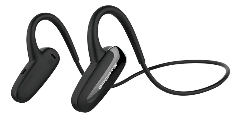 Fone De Ouvido Byz A883 Preto Bluetooth Sports Bone Guidance Para Ciclistas Esportivos