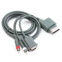 Cabo Vga Para XBOX 360 Ligue Seu XBOX 360 Em Monitores