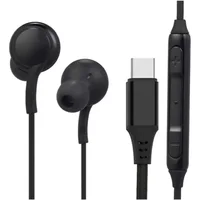 Fone Ouvido Com Fio Entrada Tipo C Reforçado Com Microfone