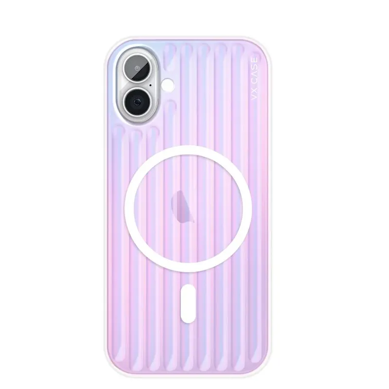 Capa Magsafe Para Iphone 16 Plus Rainbow - Glam - Multicolorido