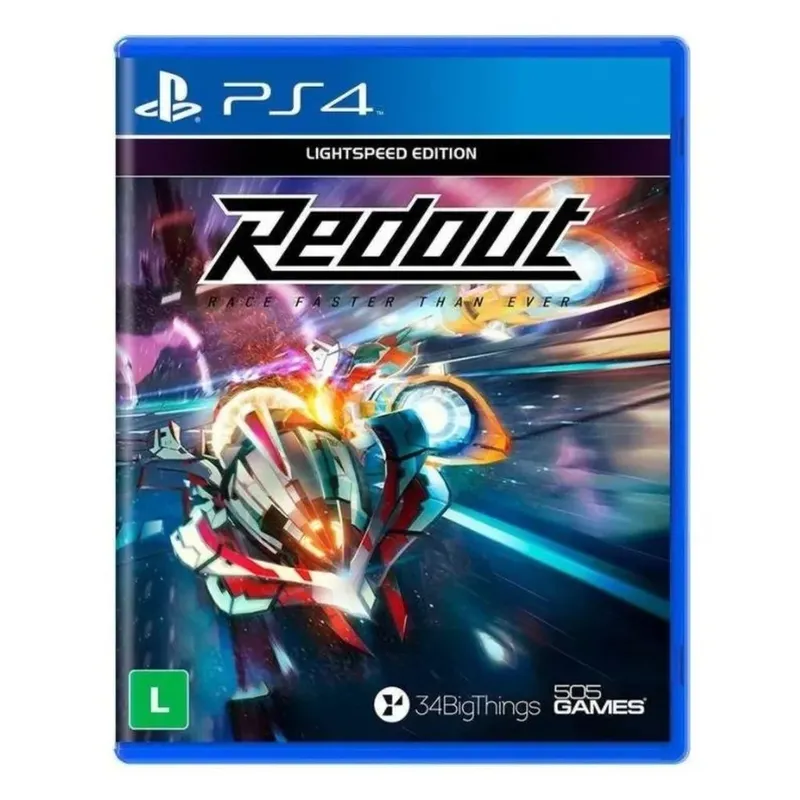 Redout Lightspeed Edition Ps4 Mídia Física Lacrado Português